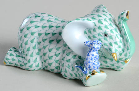 Elephants Fast Friends-Green/Blue - No Box