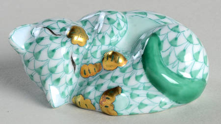 Cats Cat Nap-Green - No Box