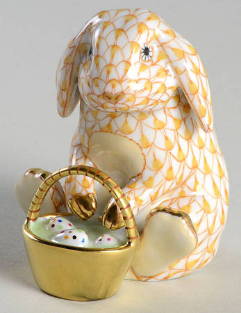 Rabbits-Bunnies (Holidays-Seasonal) Eggstravagant Rabbit-Butterscotch - No Box