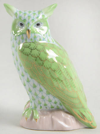 Birds of Prey Great Horned Owl-Key Lime - No Box