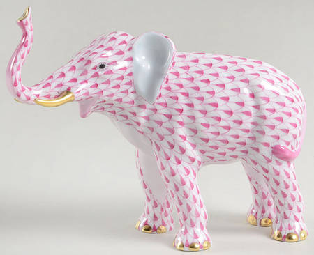 Elephants Elephant Luck-Raspberry - No Box