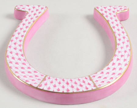 Manmade Objects Horseshoe-Raspberry - No Box