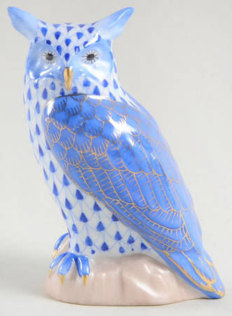 Birds of Prey Great Horned Owl-Sapphire - No Box