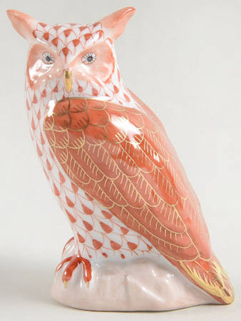 Birds of Prey Great Horned Owl-Rust - No Box