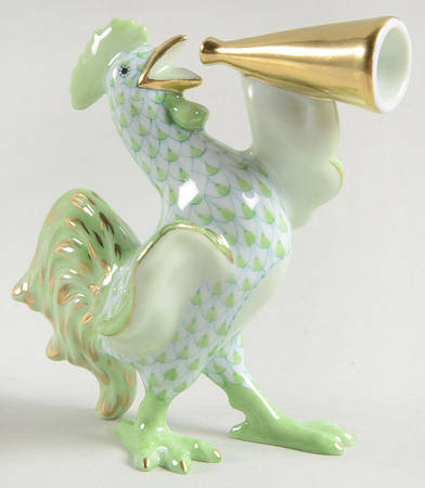 Roosters Crowing Rooster-Key Lime - No Box