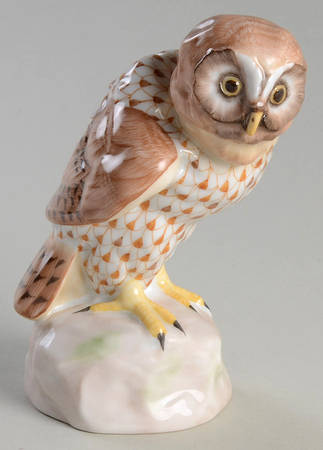 Birds of Prey Owl-Natural/Butterscotch - No Box