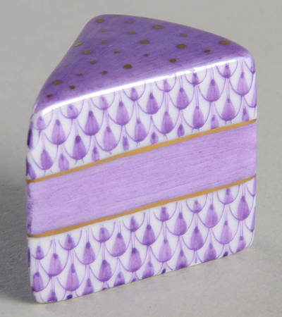 Manmade Objects Slice Of Cake-Lilac - No Box