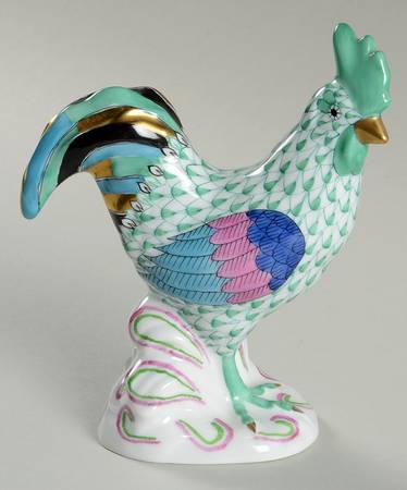 Roosters by Herend