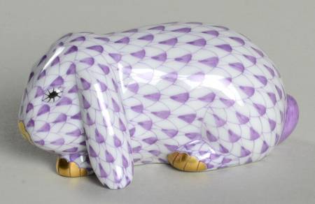 Rabbits & Bunnies (Single) Lop Eared Bunny-Lilac - No Box