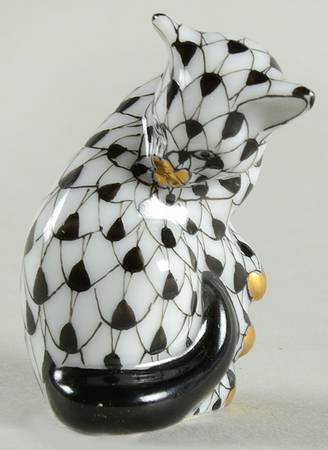 Cats Miniature Cat-Black - No Box