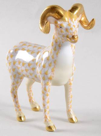 Rams Ram Standing-Butterscotch - No Box