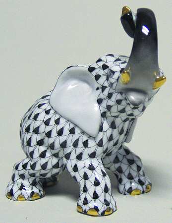 Elephants Joyful Elephant-Black - No Box