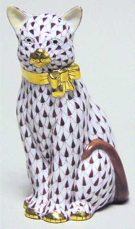 Cats Cat With Bow-Chocolate - No Box