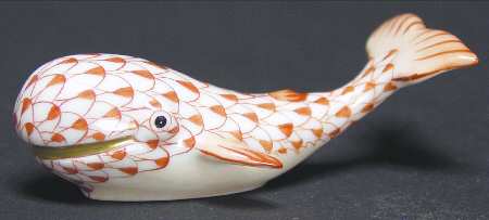 Sea Marine Animals Baby Whale-Rust - No Box