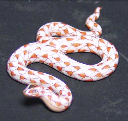 Reptiles-Snakes Miniature Snake-Rust - No Box