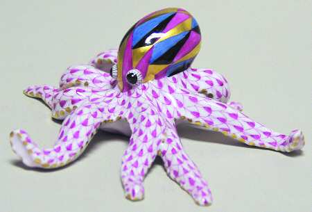 Sea Marine Animals Octopus-Raspberry - No Box