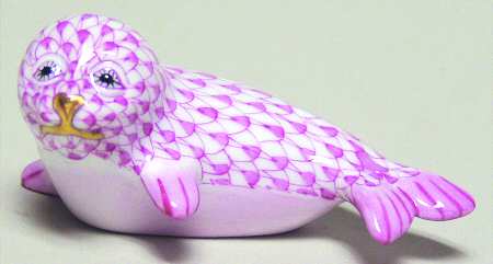 Sea Marine Animals Baby Seal-Raspberry - No Box