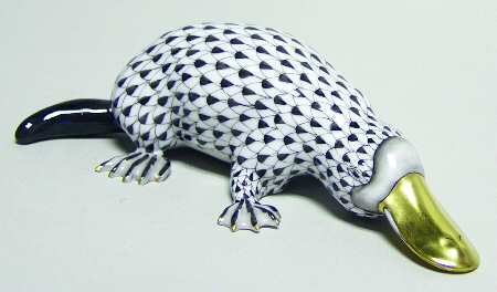 Wild Animals Duckbilled Platypus-Black - No Box