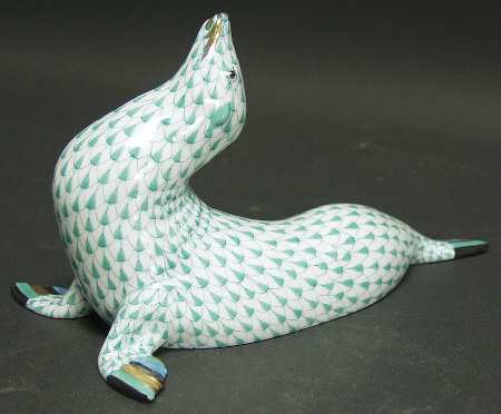 Sea Marine Animals Large Sea Lion-Green - No Box
