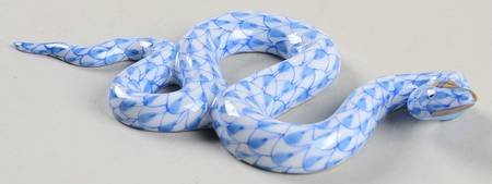 Reptiles-Snakes Miniature Snake-Blue - No Box 42
