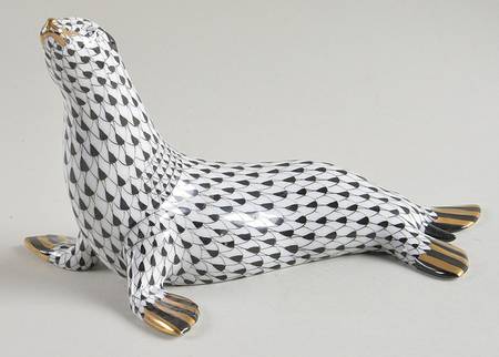 Sea Marine Animals Small Seal-Black - No Box