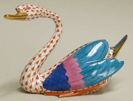 Waterfowl Swan-Rust - No Box