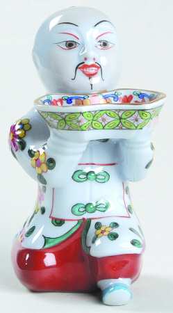 Asian Chinese Kneeling-Small/Blue - No Box