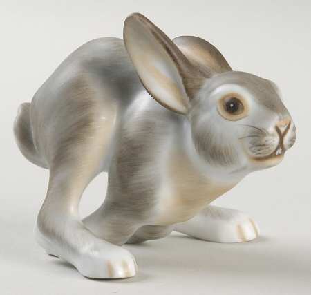Rabbits & Bunnies (Single) Rabbit Fleeing-Natural/Brown - No Box