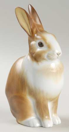 Rabbits & Bunnies (Single) Rabbit-Natural/Decorated - No Box