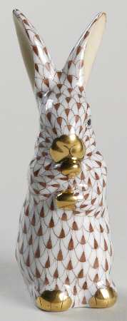 Rabbits & Bunnies (Single) Standing Bunny-Chocolate - No Box