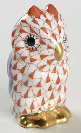 Birds of Prey Miniature Owl-Rust - No Box