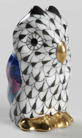 Birds of Prey Miniature Owl-Black - No Box