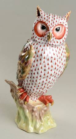 Birds of Prey Watchful Owl-Rust - No Box