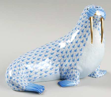 Sea Marine Animals Walrus-Blue - No Box
