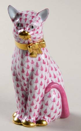 Cats Cat With Bow-Raspberry - No Box