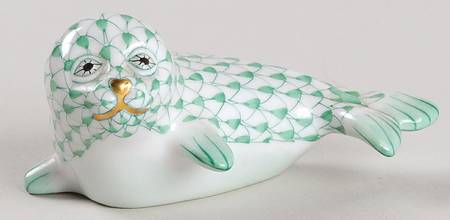 Sea Marine Animals Baby Seal-Green - No Box
