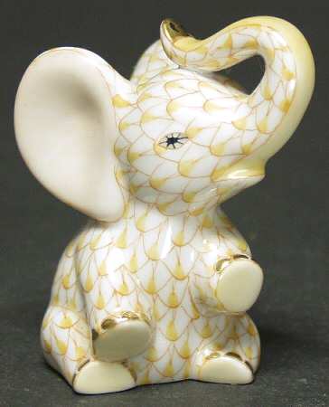 Elephants Baby Elephant-Butterscotch - No Box