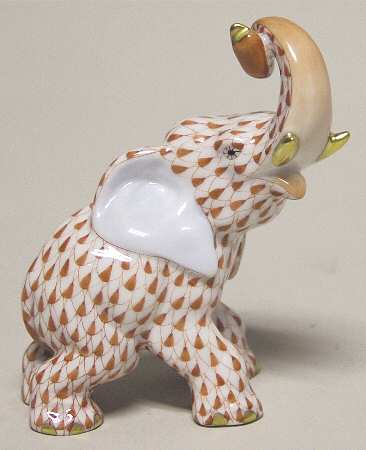 Elephants Joyful Elephant-Rust - No Box