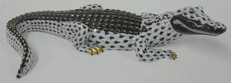 Reptiles-Snakes Alligator-Black - No Box