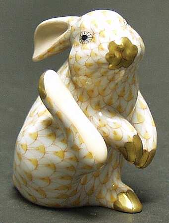 Rabbits & Bunnies (Single) Scratching Bunny-Butterscotch - No Box