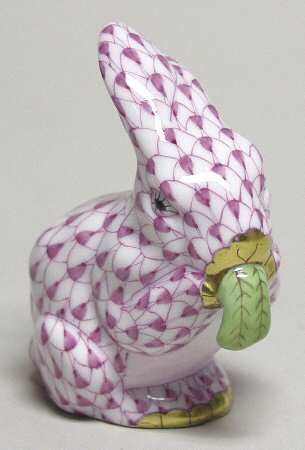 Rabbits & Bunnies (Single) Bunny Eating-Raspberry - No Box