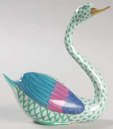 Waterfowl Swan-Green - No Box