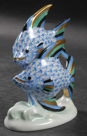 Fish Pair Of Fish-Blue - No Box
