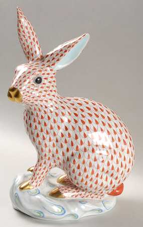 Rabbits & Bunnies (Single) Rabbit-Rust - No Box