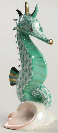Sea Marine Animals Seahorse-Green - No Box