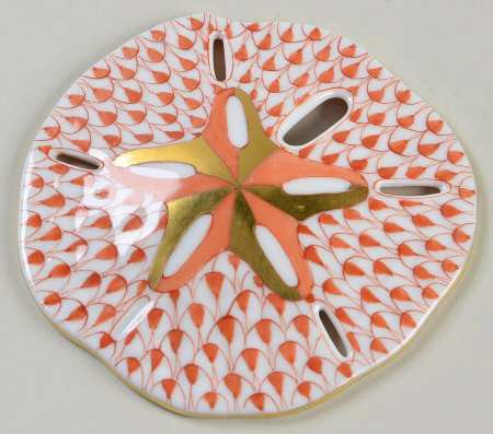 Shells Sand Dollar-Rust - No Box 42