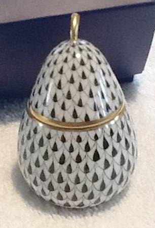 Boxes Pear Shaped Box-Black - No Box