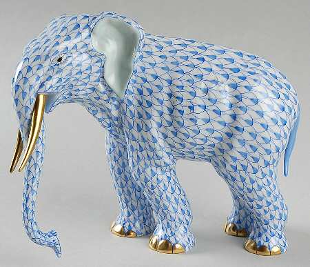 Elephants Elephant-Blue - No Box 42