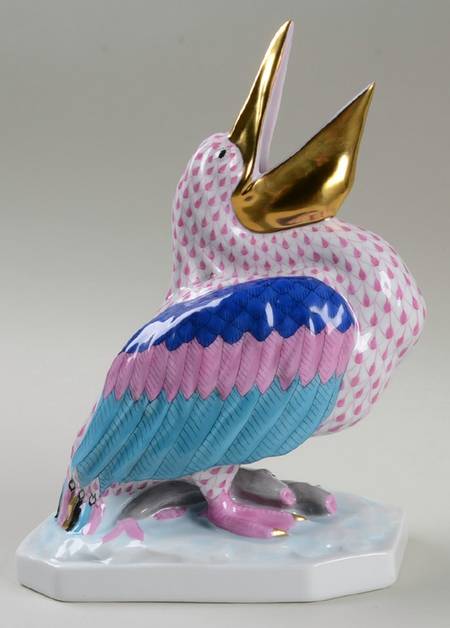 Waterfowl Pelican-Raspberry - No Box