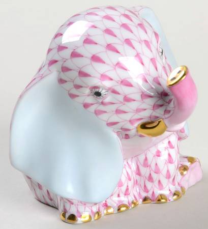 Elephants Eavesdropping Elephant-Raspberry - No Box